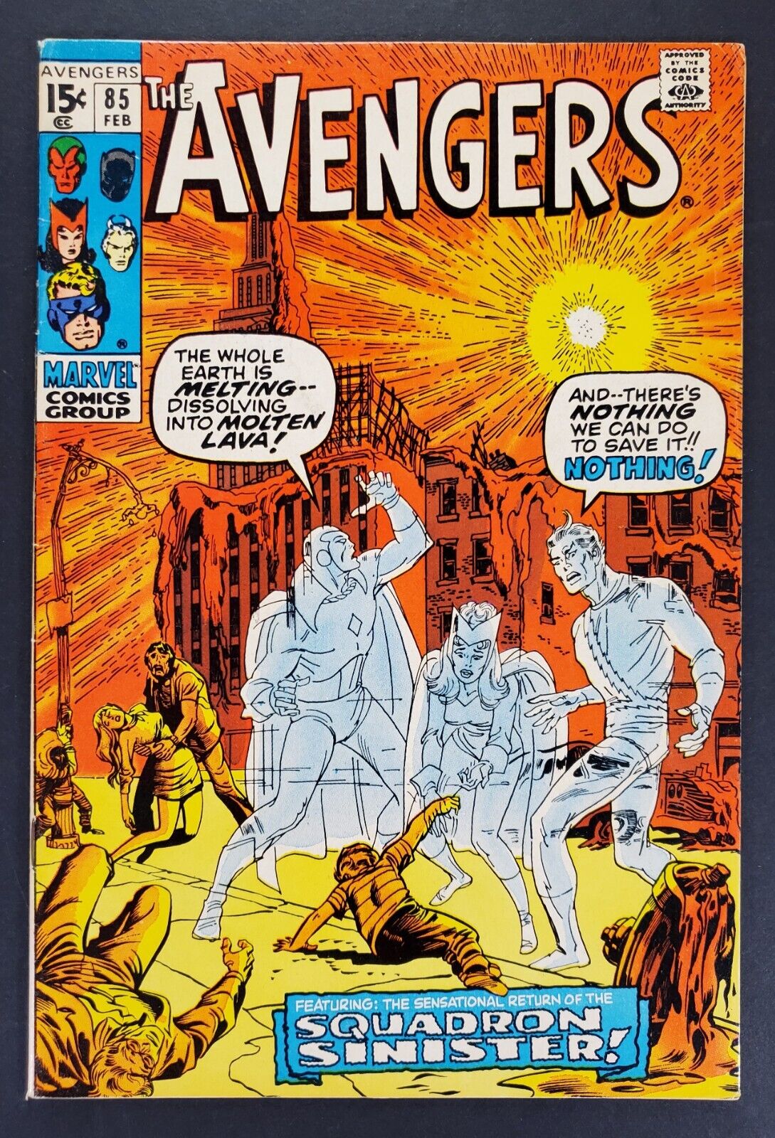 Avengers #85 1st Appearance of Squadron Supreme Marvel Comics 1971