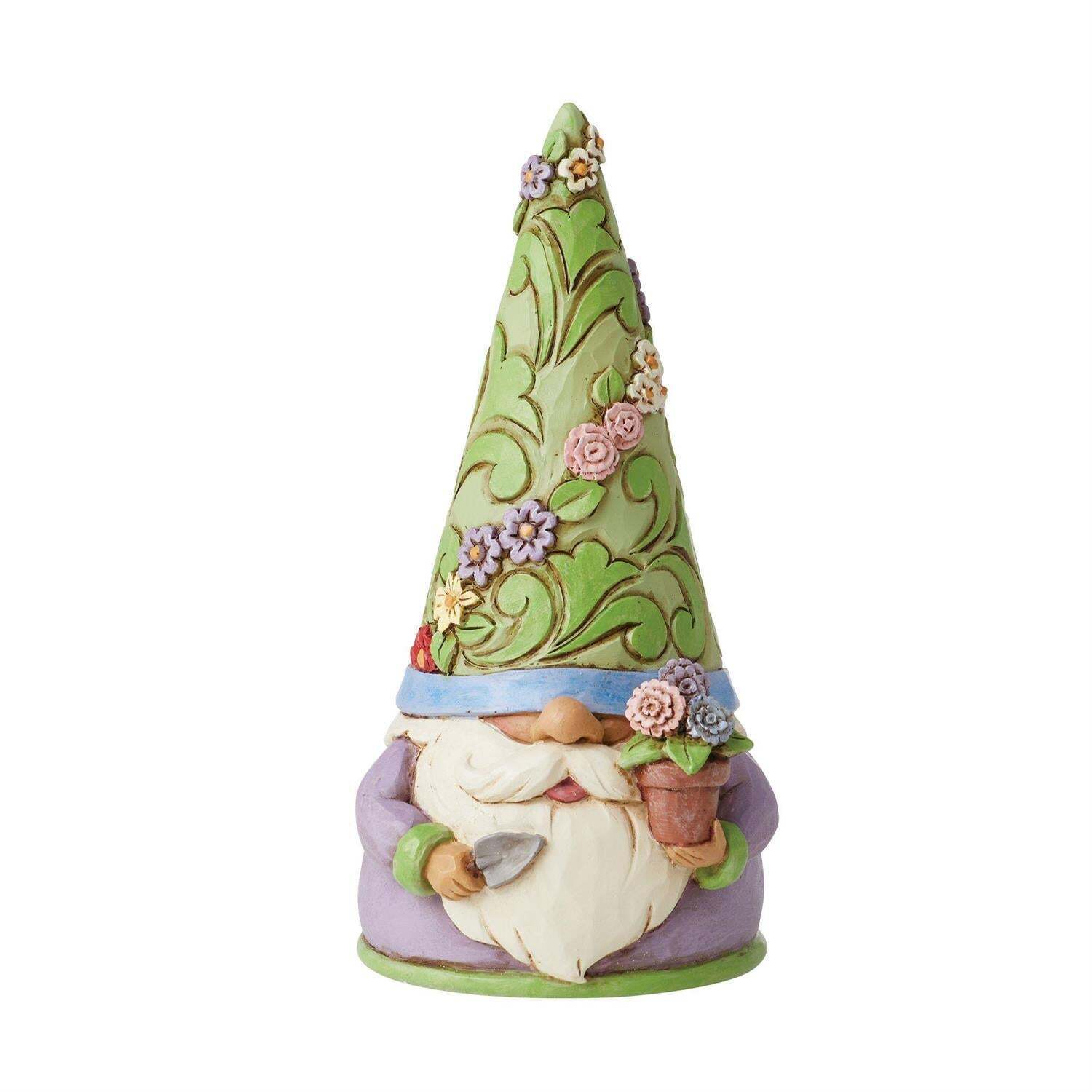 Jim Shore An Artist For All Seasons- Spring Gnome 6013137 New for 2023 Gnome Fig
