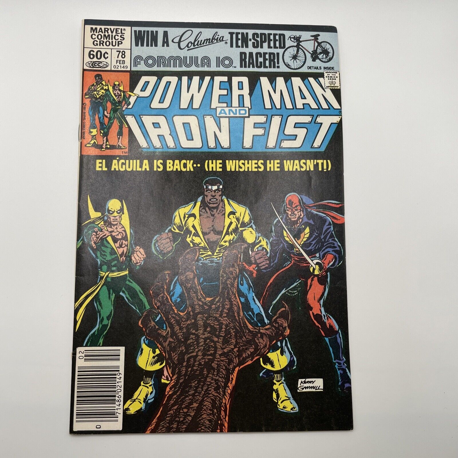 Power Man and Iron Fist #78 Newsstand Variant 3rd Sabretooth Marvel 1982