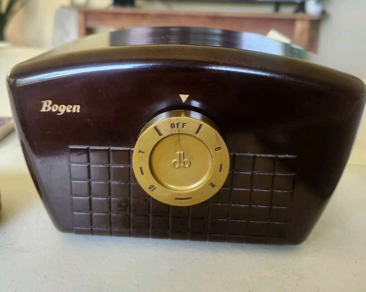 Vintage DB David BOGEN model BB1-A Vacuum Tube VHF TV SIGNAL BOOSTER