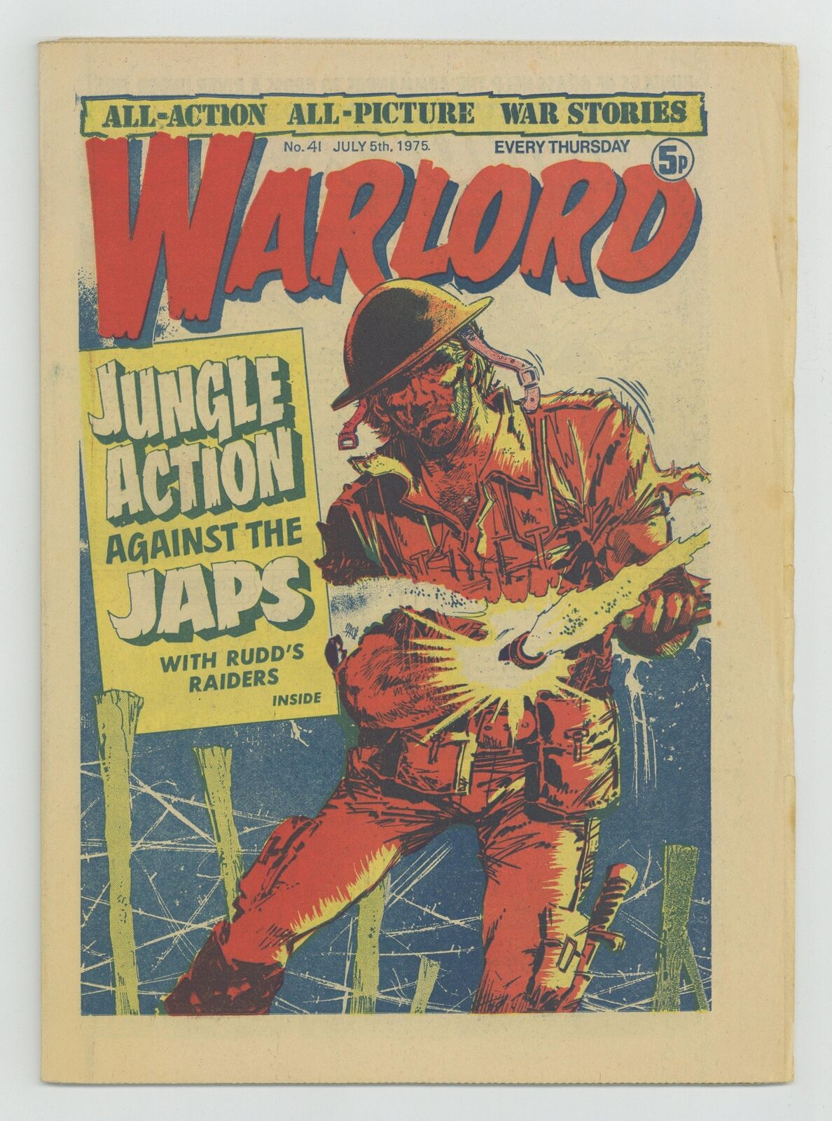 Warlord #41 FN 6.0 1975