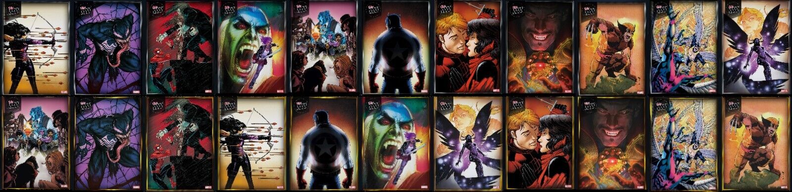 Topps Marvel collect Digital Topps NOW May 8 2024 Gold/Silver sets 22 Cards