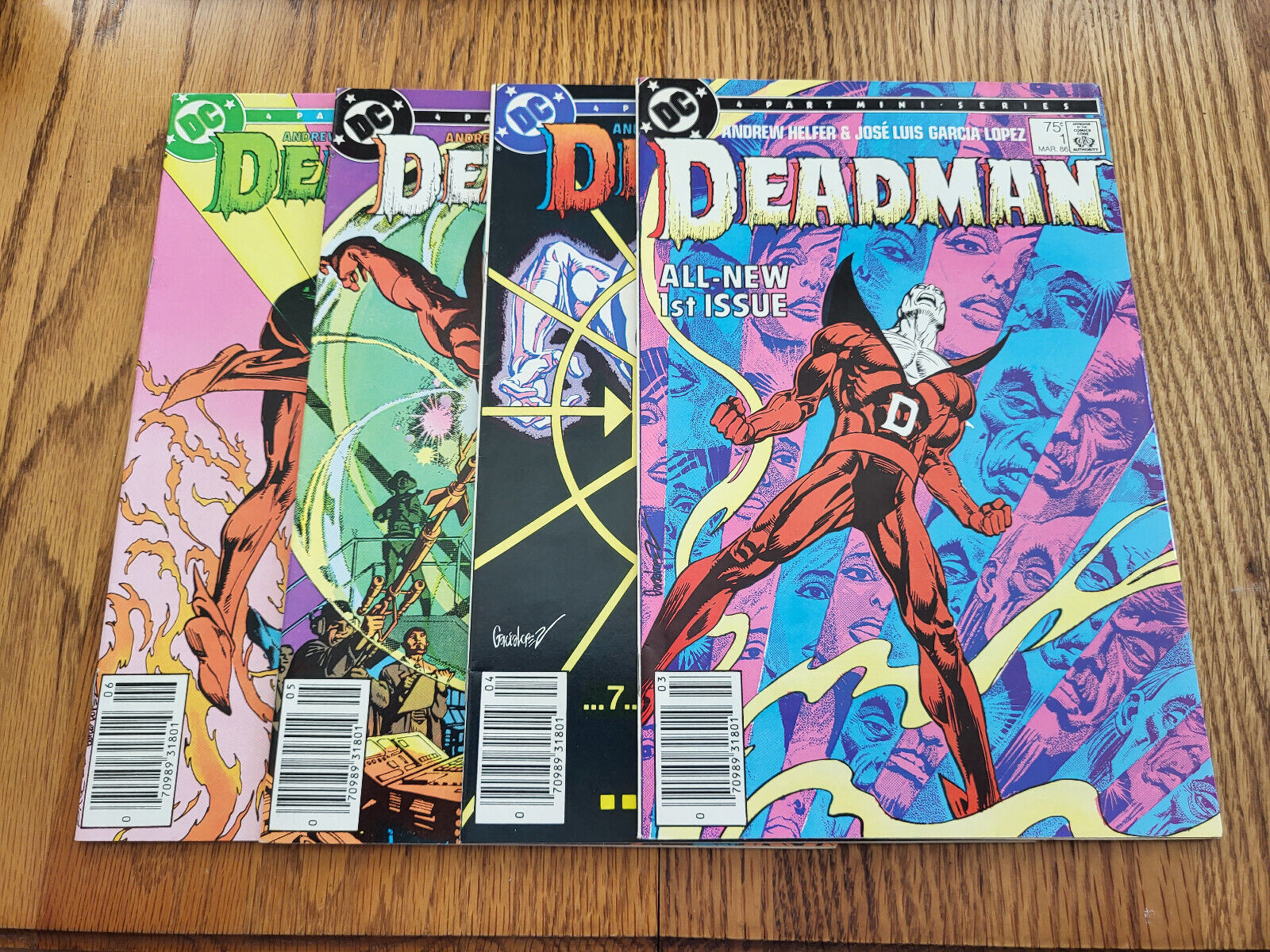 DC Comics Deadman Vol. 2 - Complete Mini-Series - Autographed (1986) Excellent