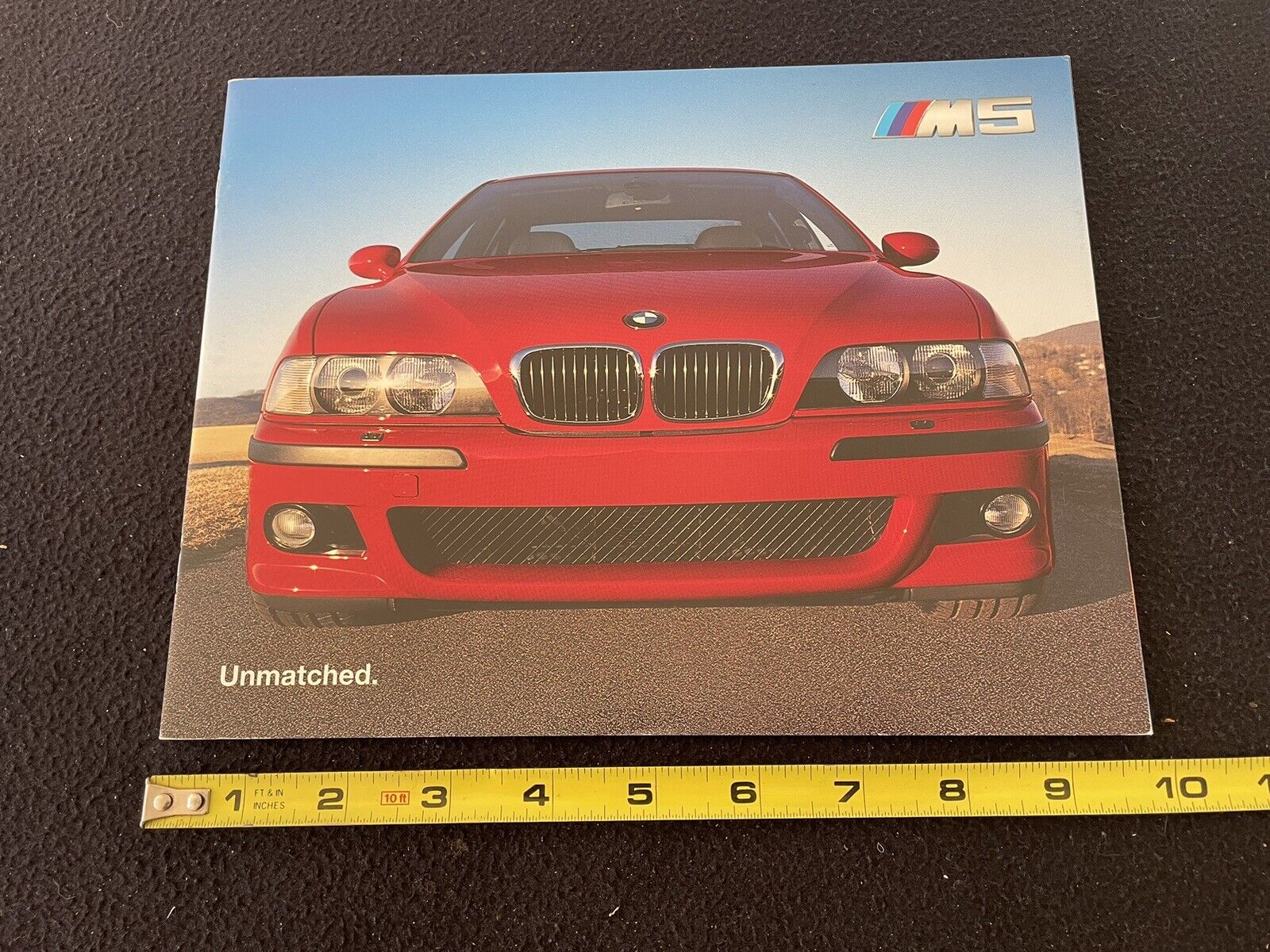 2000 BMW M5 E39 US Brochure E 39 M-5 Rare Smaller 1st Year Sales Catalog