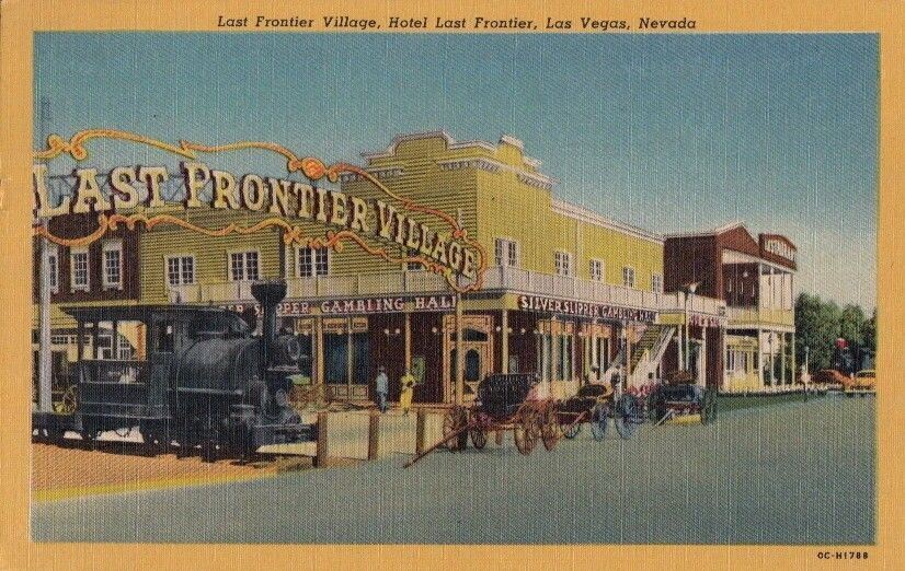 Postcard Last Frontier Village Hotel Last Frontier Las Vegas Nevada NV 