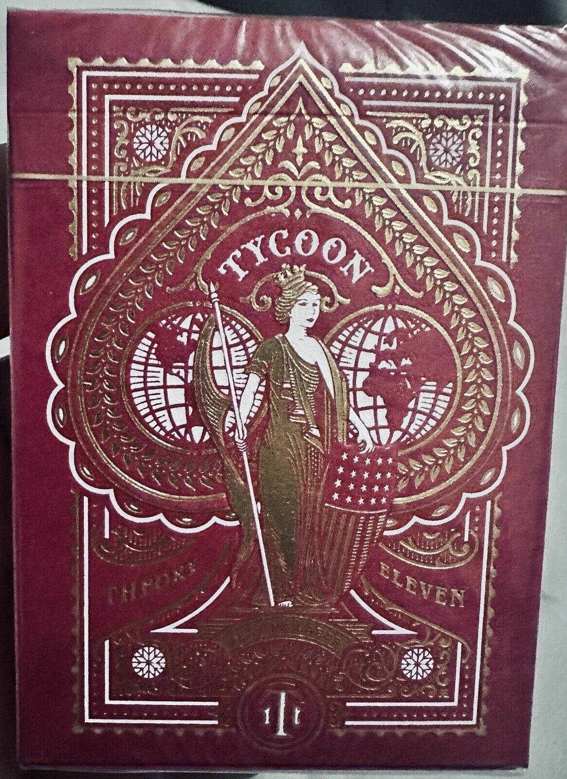 theory11 Tycoon Playing Cards (Red)