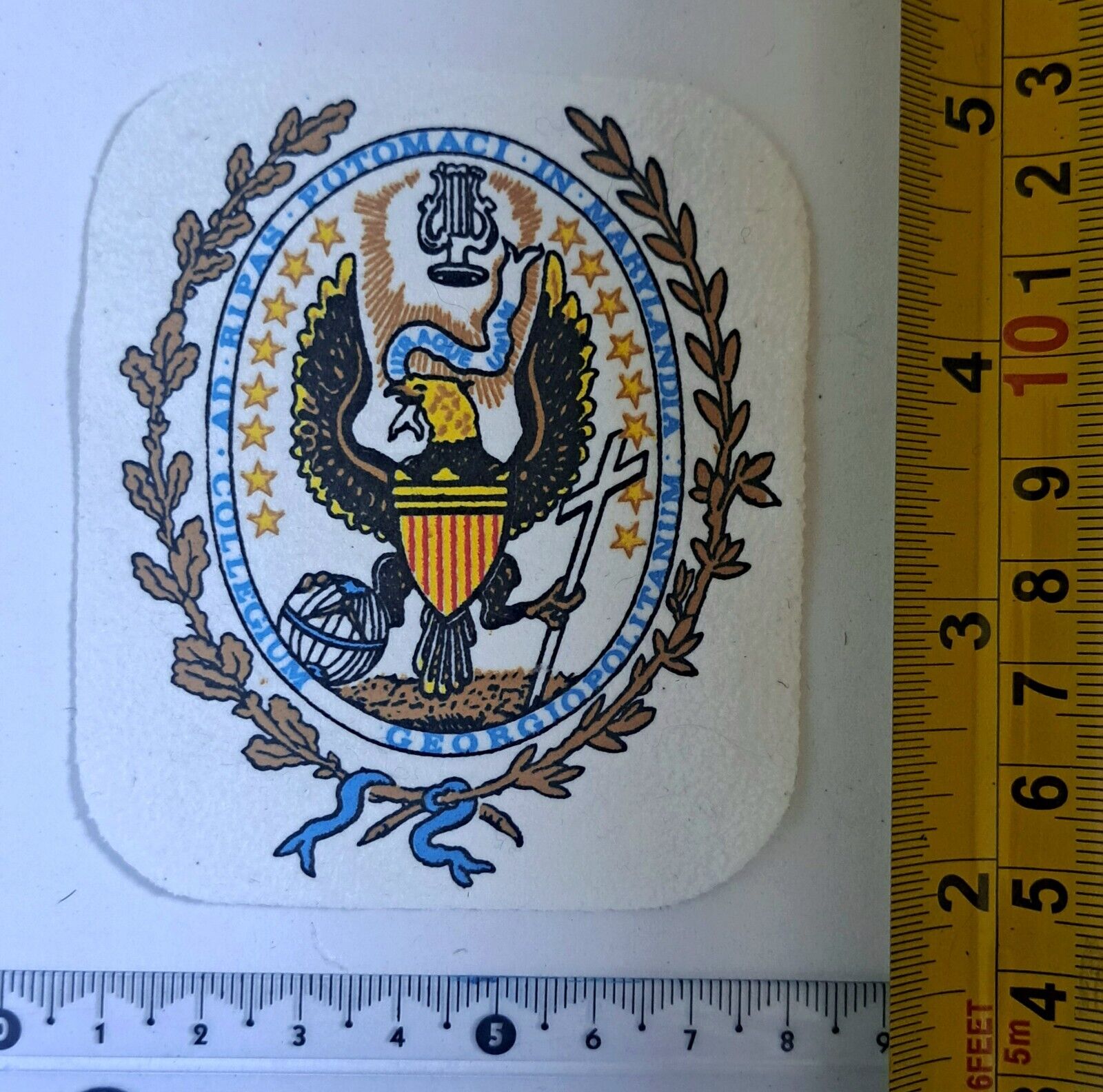 Vintage Georgetown University Seal patch badge 3