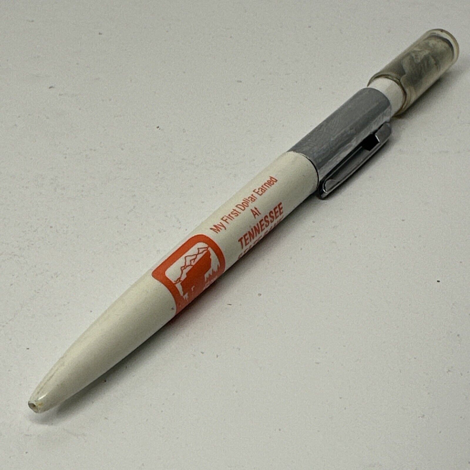 Vintage Tennessee State Bank Pen First Dollar Made With Real Dollar