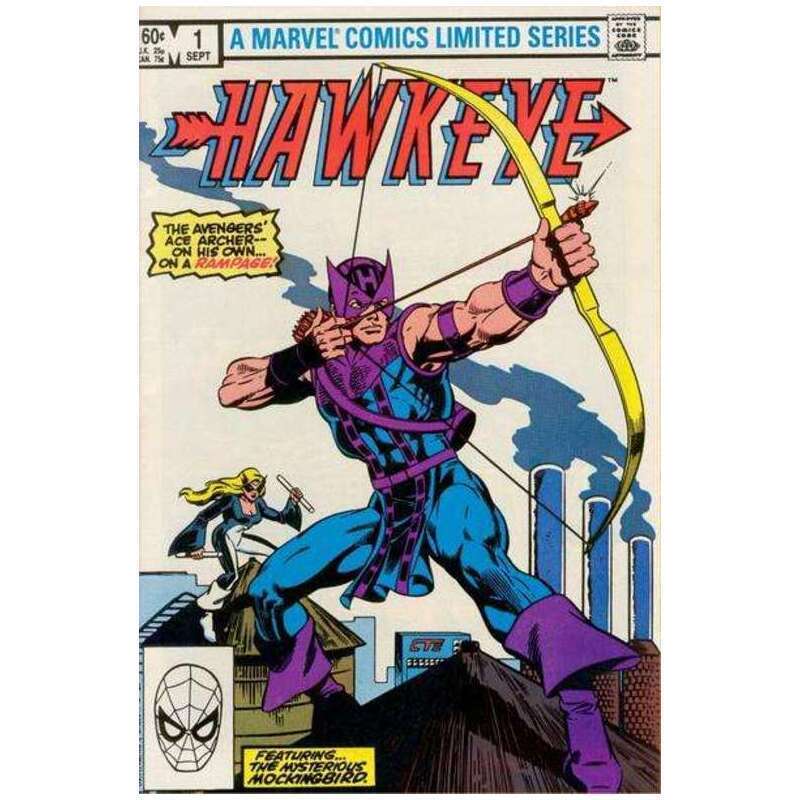 Hawkeye (1983 series) #1 in Very Fine minus condition. Marvel comics [p\