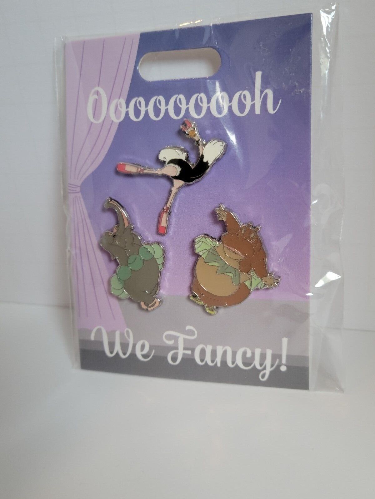 Disney Fantasia Dancing Animals Ooooooooh We Fancy 3 pin set