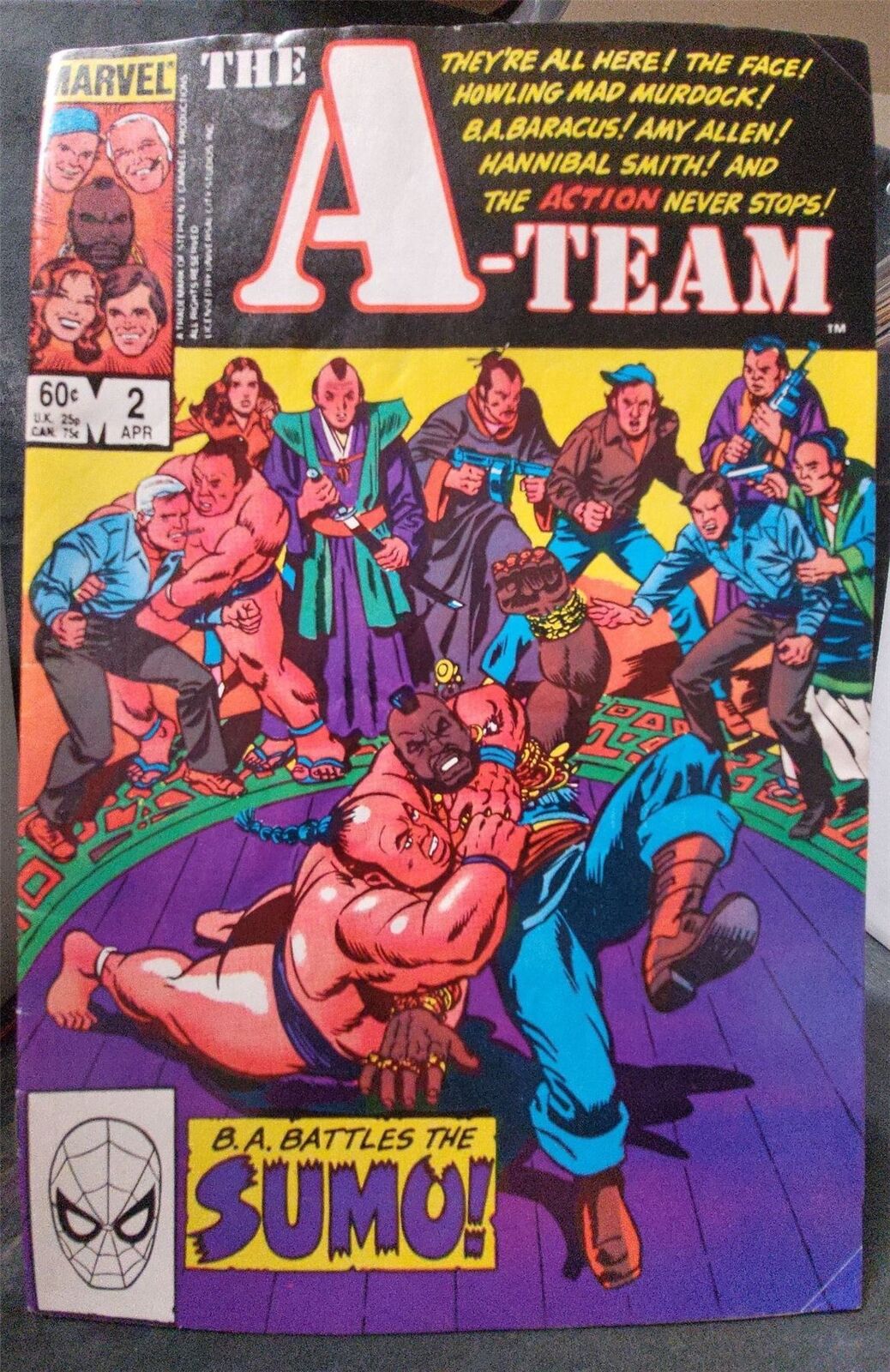 The A-Team #2 1984 Marvel Comics Comic Book 