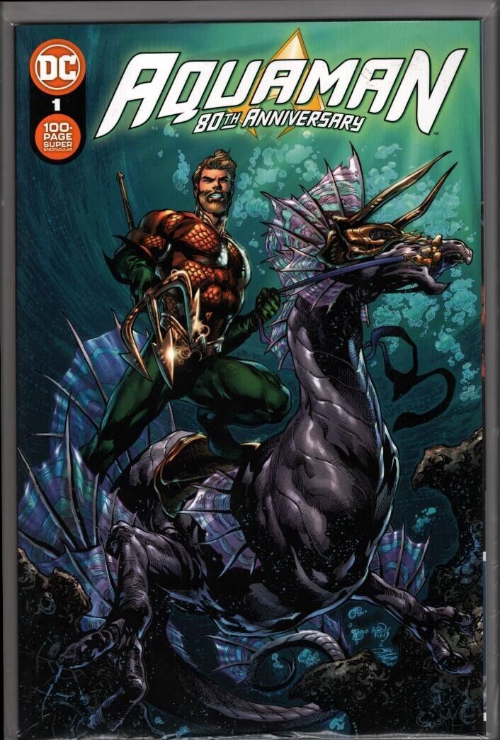 38437: DC Comics AQUAMAN 80TH ANNIVERSARY 100-PAGE SUPER SPECTACULAR #1 VF Grade