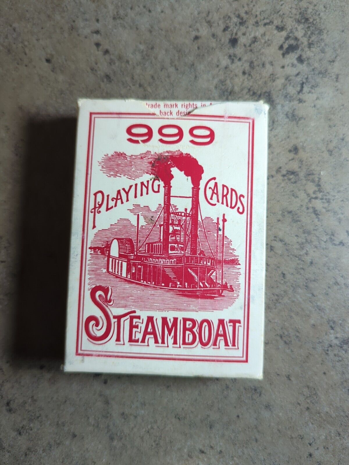 Vintage STEAMBOAT 999 Brand of U.S. Playing Cards/Complete Deck 