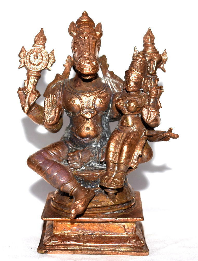 Lakshmi Hygrieve Idol In Pure  Solid Copper