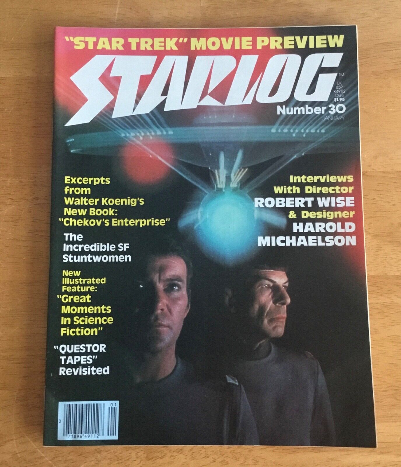 Starlog Magazine #30 January 1980 Star Trek William Shatner Leonard Nimoy