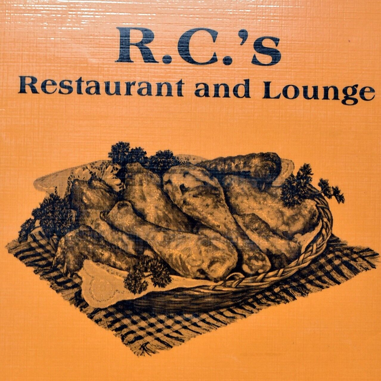1970s R.C.\'s Restaurant Lounge Menu 411 East 135th Street Kansas City Missouri