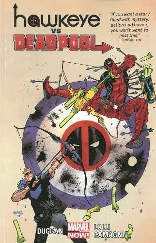 Hawkeye vs. Deadpool by Matteo Lolli Book The Fast 