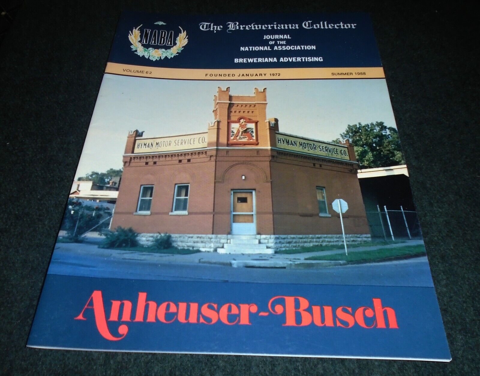 Beer History Book - Anheuser Busch Brewery, Budweiser, Griesedieck Bros Brewery