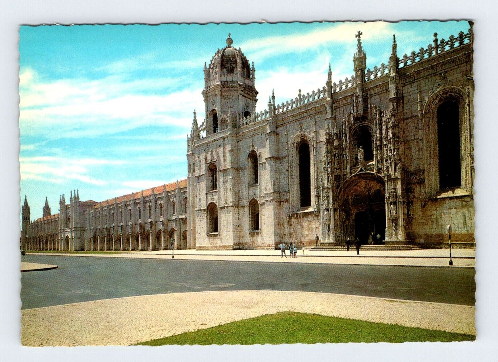 Jeronimos Monastery Lisbon Portugal Vintage 4x6 Postcard BRY32