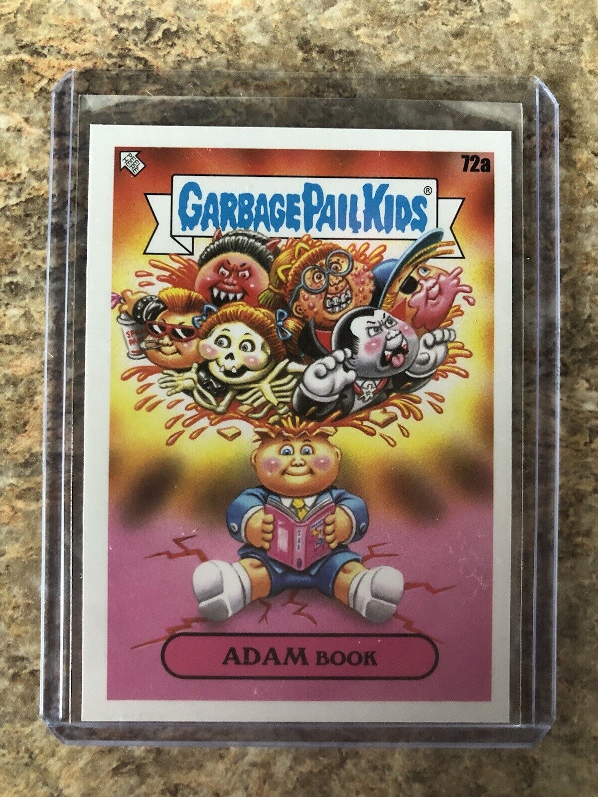 ADAM BOOK 2022 Topps Book Worms Garbage Pail Kids #72a