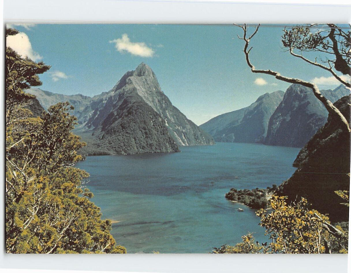 Postcard Milford Sound New Zealand