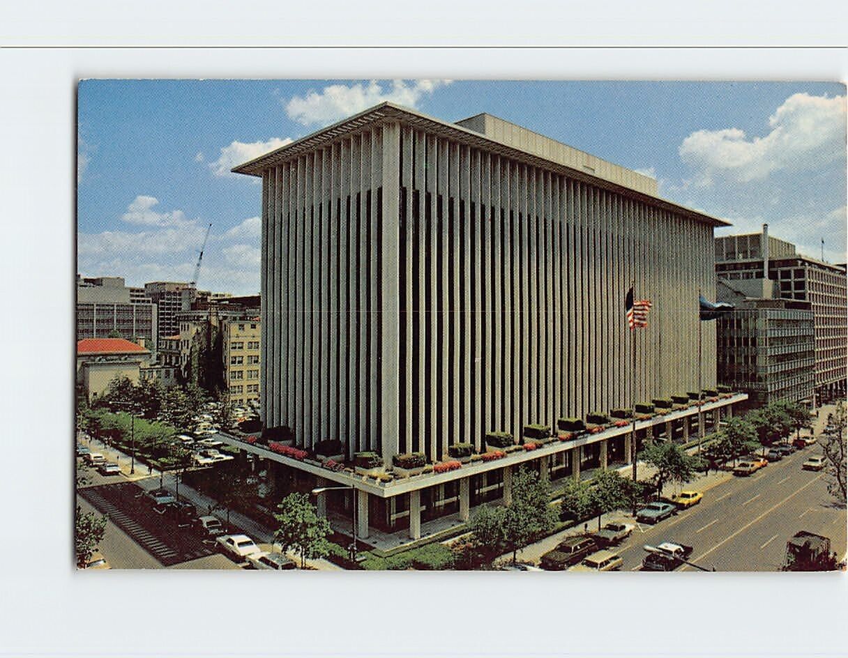 Postcard National Geographic Headquarters, Washington, District of Columbia