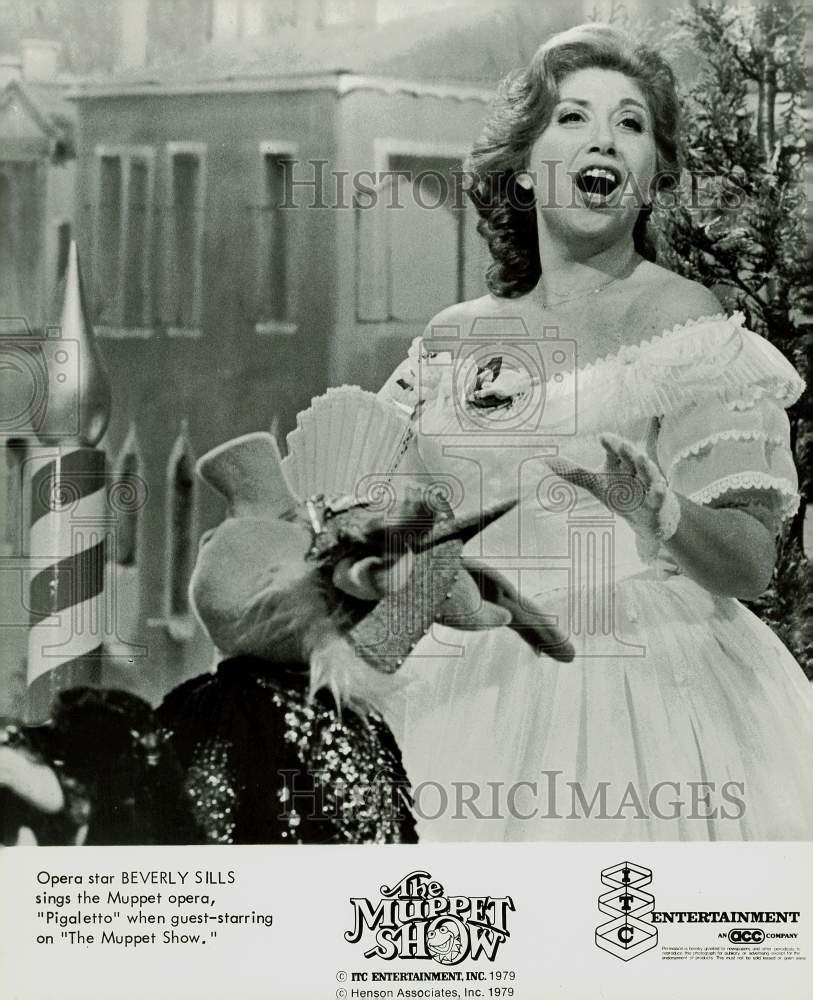 1979 Press Photo Opera Singer Beverly Sills Guest Stars on \