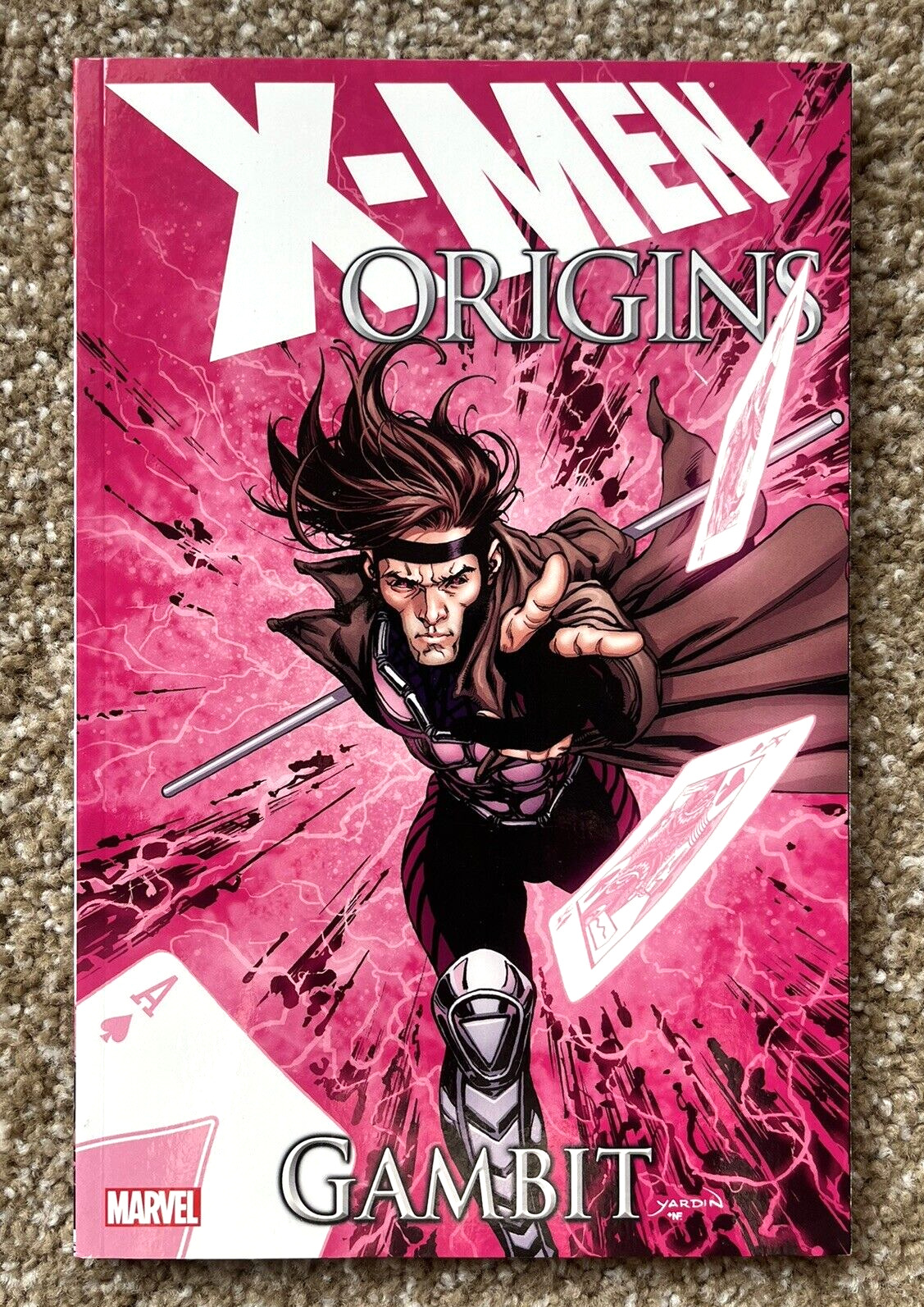 X-Men Origins: Gambit, Marvel TPB Graphic Novel (2016, Trade PB) **VERY GOOD**
