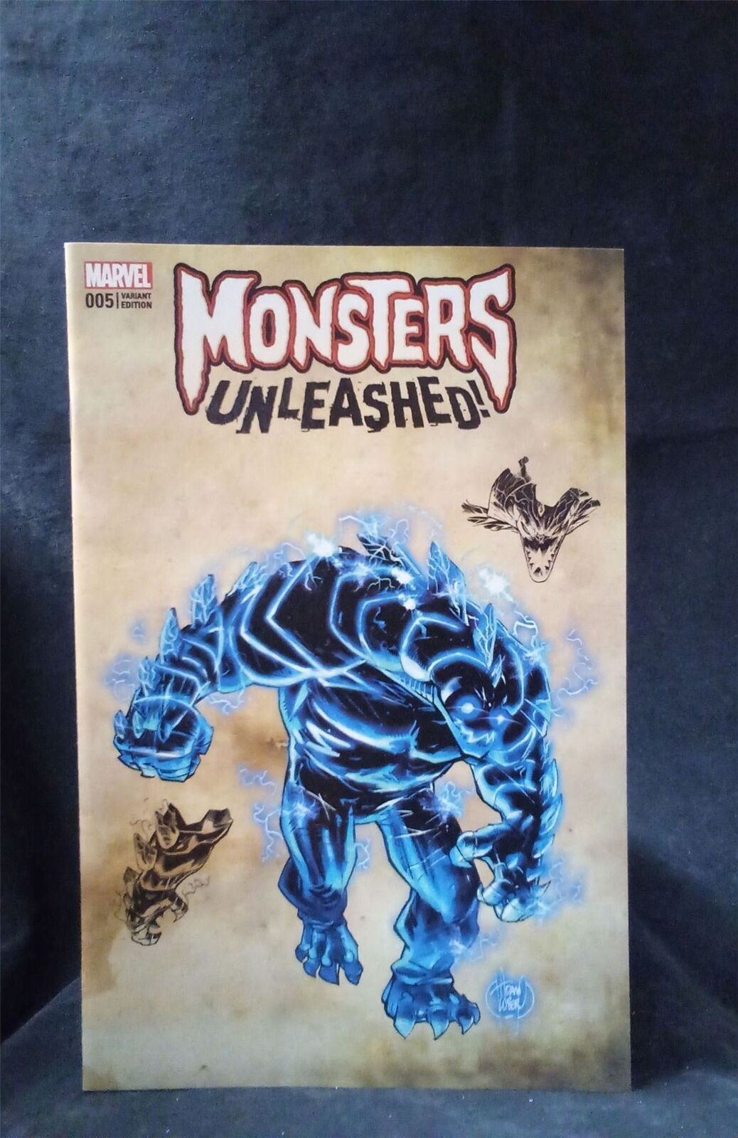 Monsters Unleashed #5 Kubert Cover 2017 Marvel Comics Comic Book 