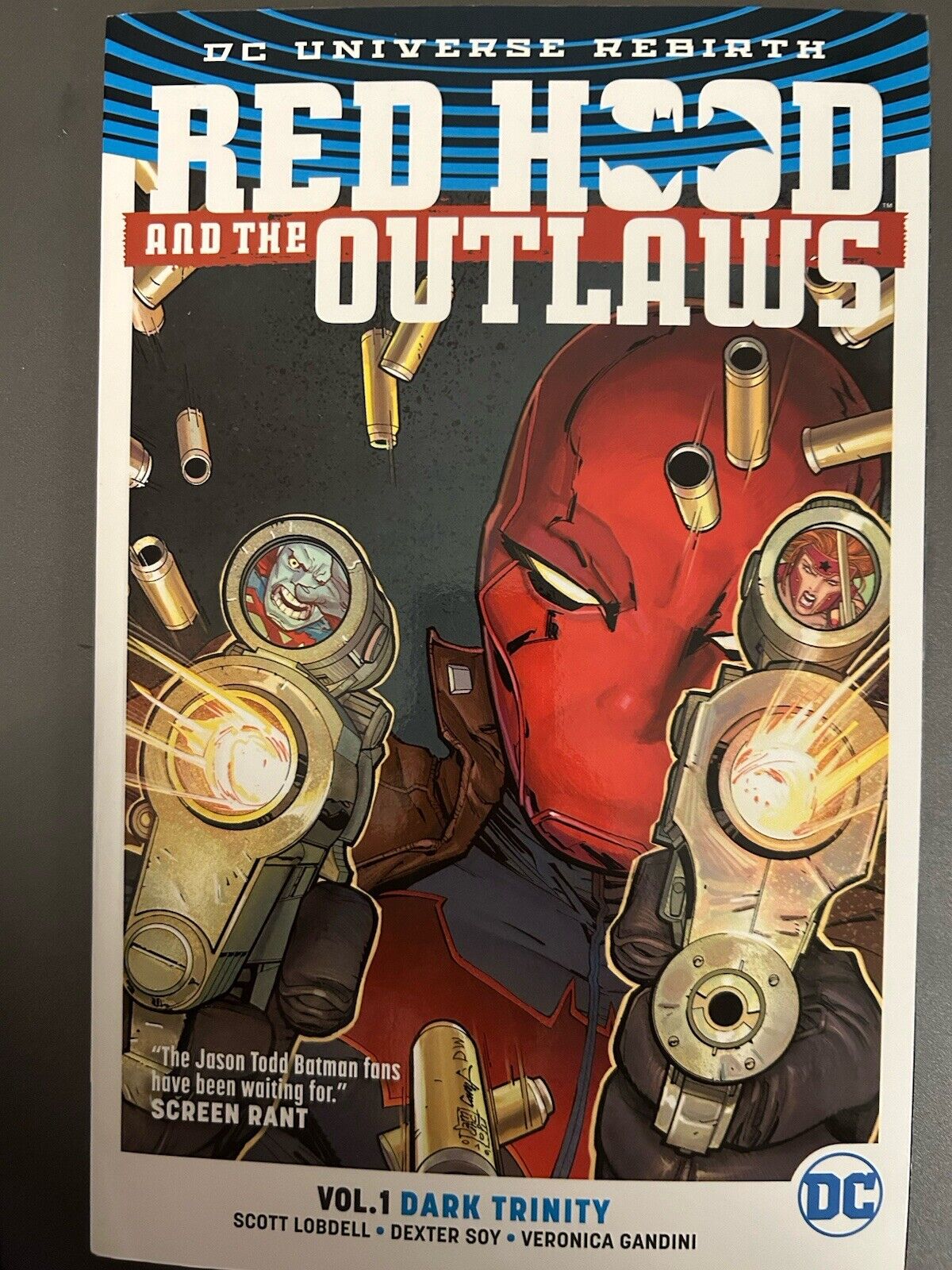 Red Hood and the Outlaws Volume 1 Dark Trinity