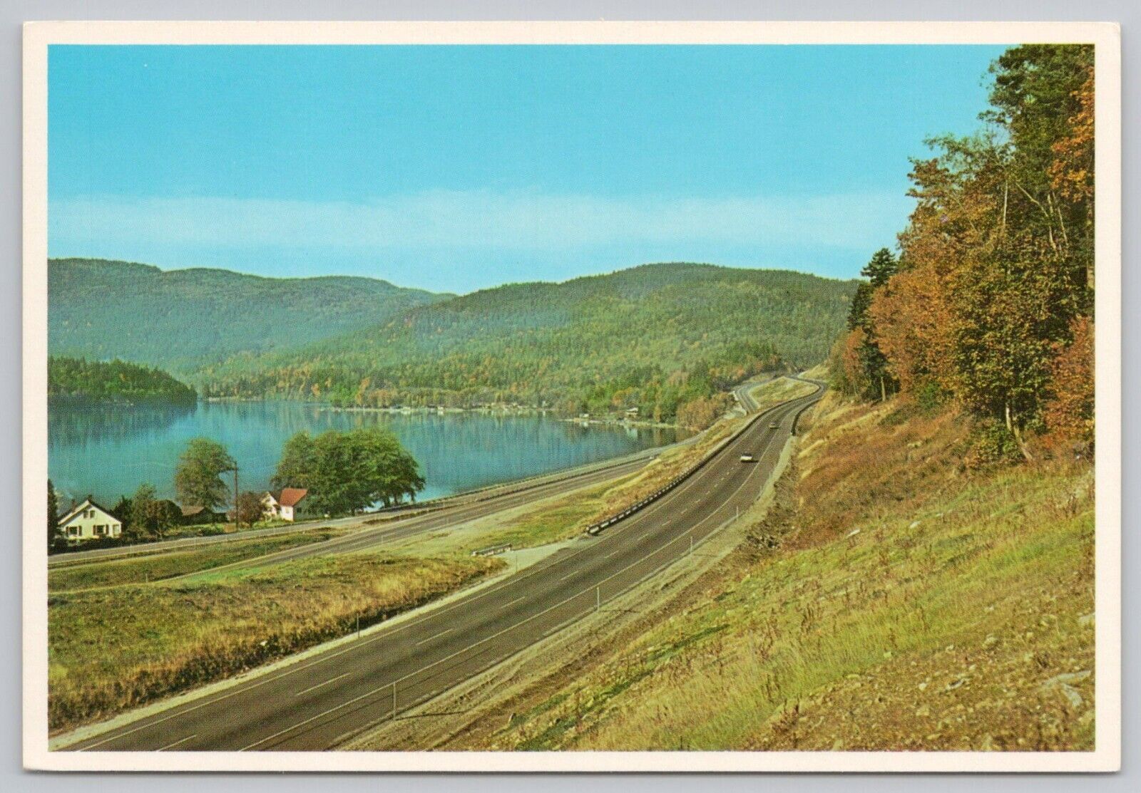 Postcard Lake Samish South of Bellingham Washington