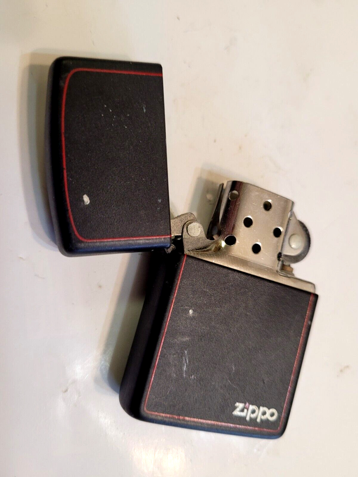 Zippo Windproof Black Matte Lighter,  New In Box