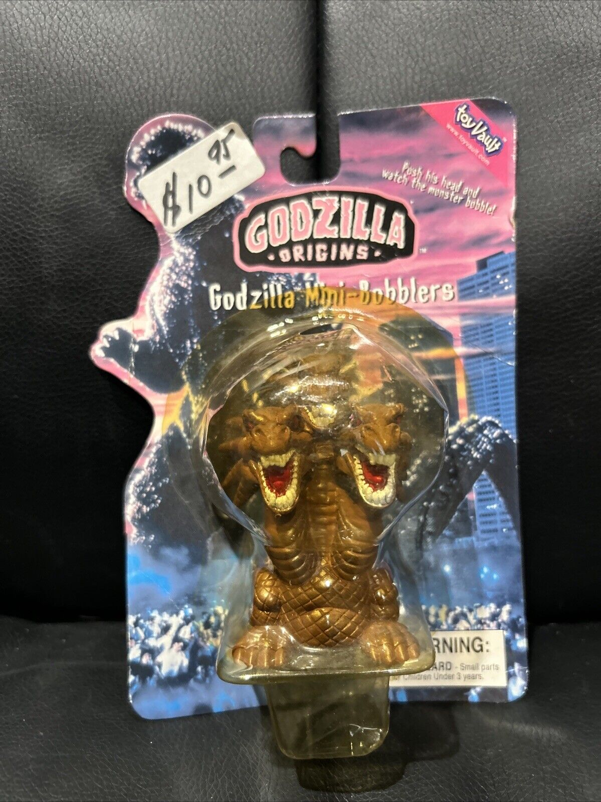 Toy Vault Godzilla Origins Mini Bobbler King Ghidorah Sealed - 2003
