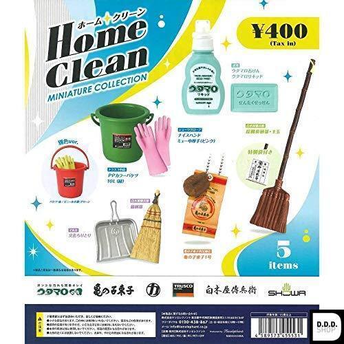 Kenelephant Home Clean Collecton All 6 variety set Gashapon toys