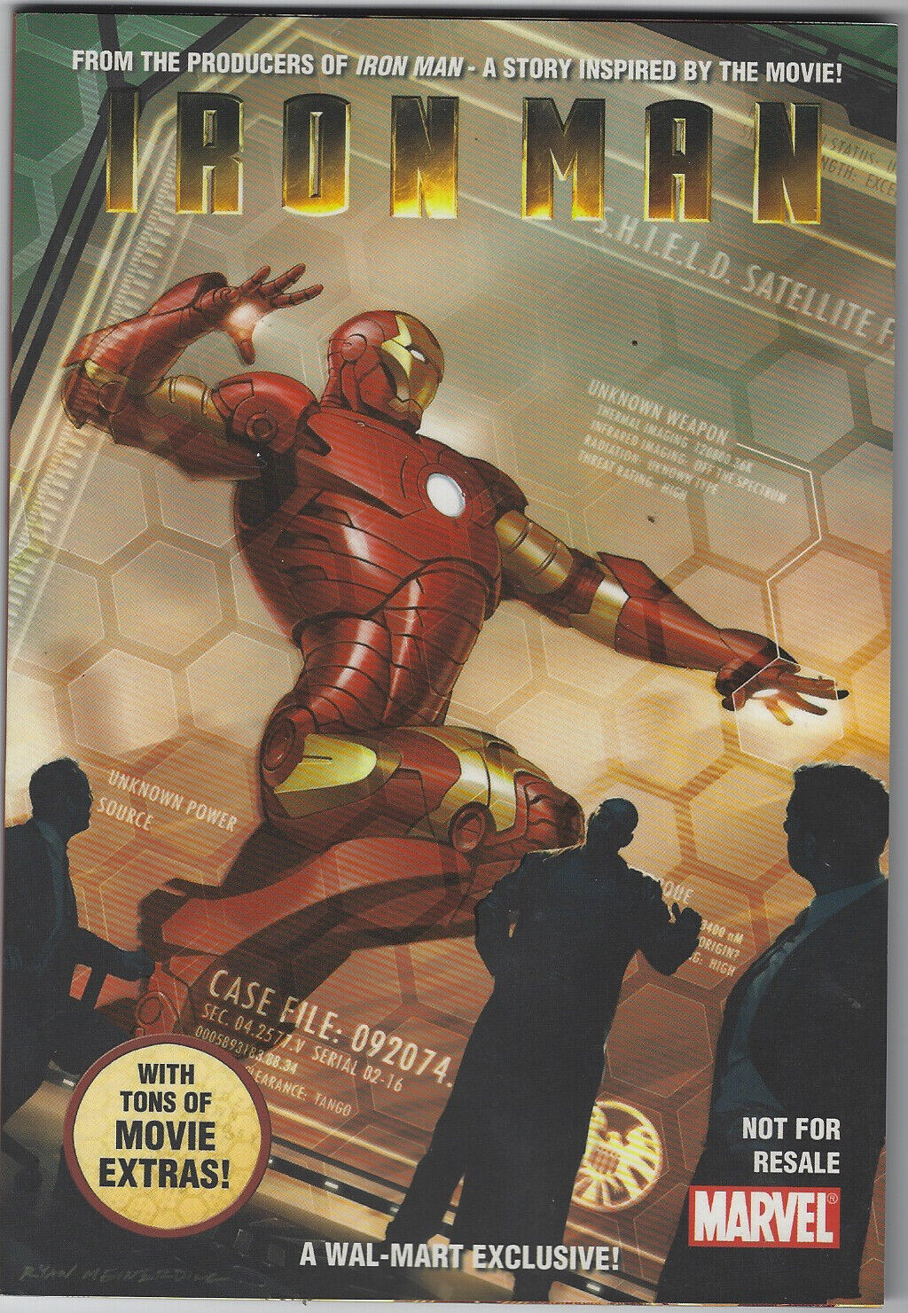 IRON MAN 1 WAL MART MINI COMIC VARIANT NM GIVEAWAY PROMO 1st PHIL COULSON 2008