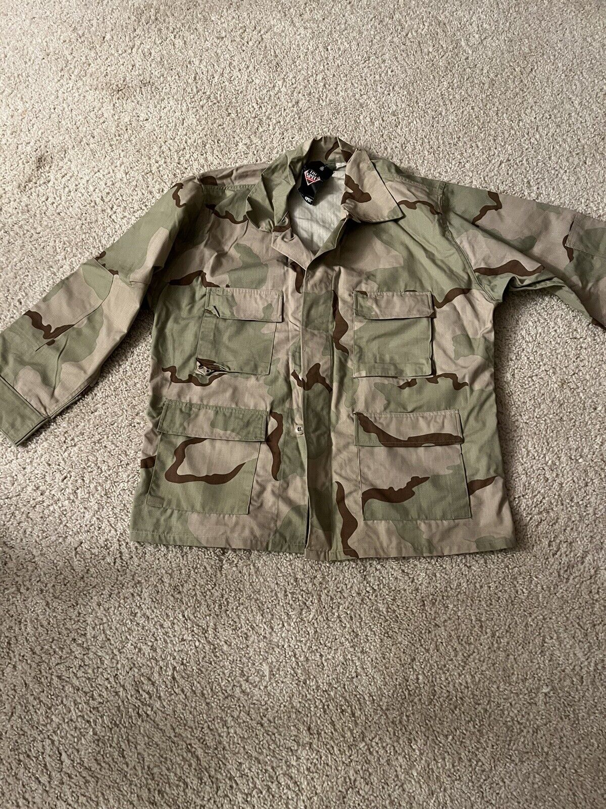 US Army/ USAF/ US Navy Desert BDU Shirt X-Large Regular; New With Tags