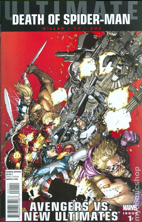 Ultimate Avengers vs. New Ultimates 1A Yu VF 2011 Stock Image