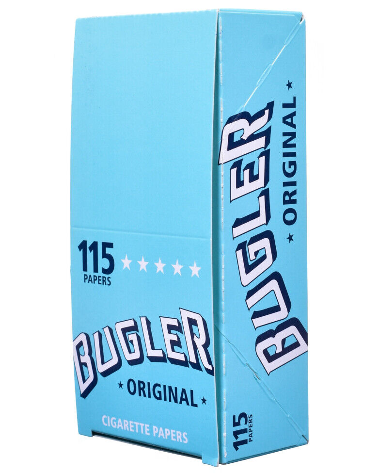 Bugler Rolling Papers Single Wide Cigarette Paper 2760 Leaves (Full Display Box)
