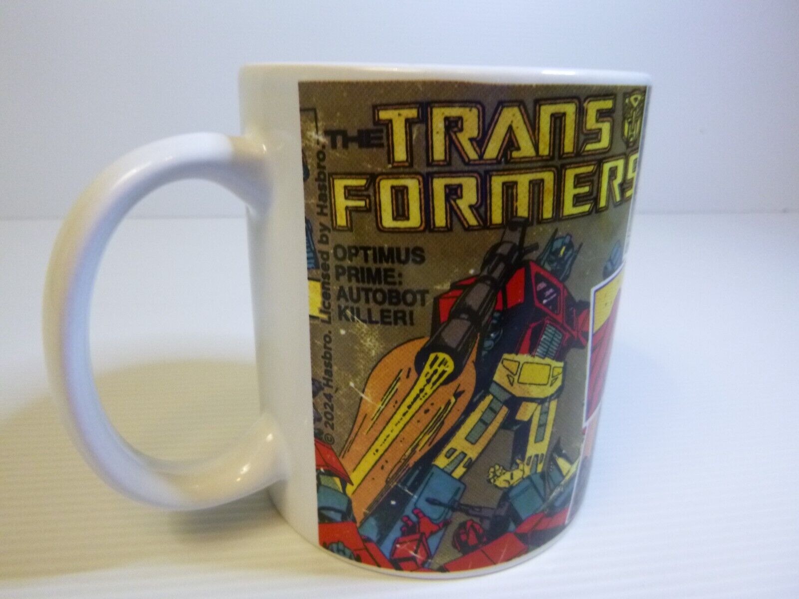 Transformers Hasbro 2024 Mug,40 Years anniversary - retro look collectable mug