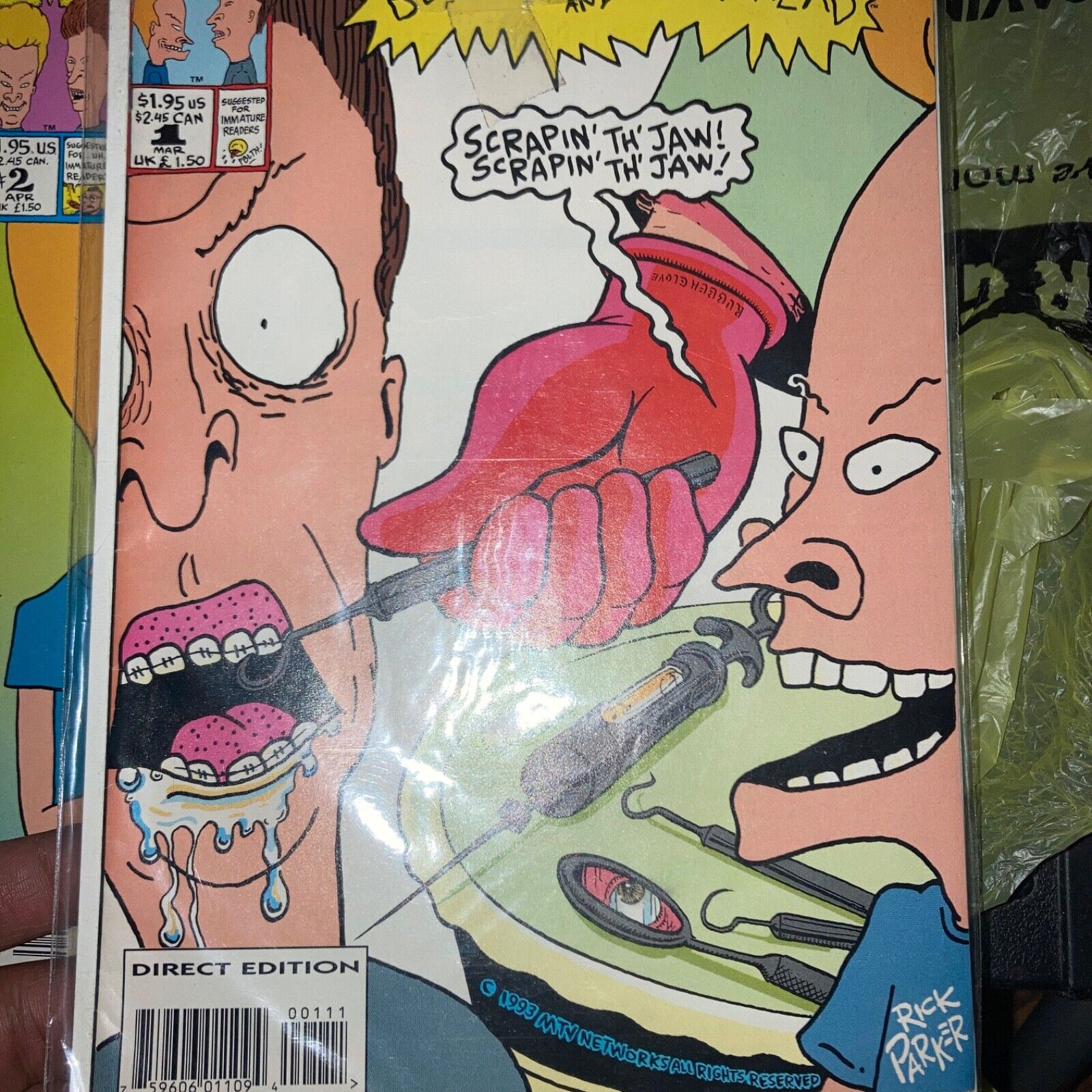 Beavis and Butthead first comic book issue