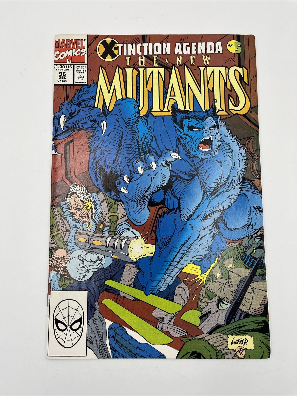 New Mutants #96 HIGH GRADE X Men X Force Weapon X Cable Deadpool Youngblood