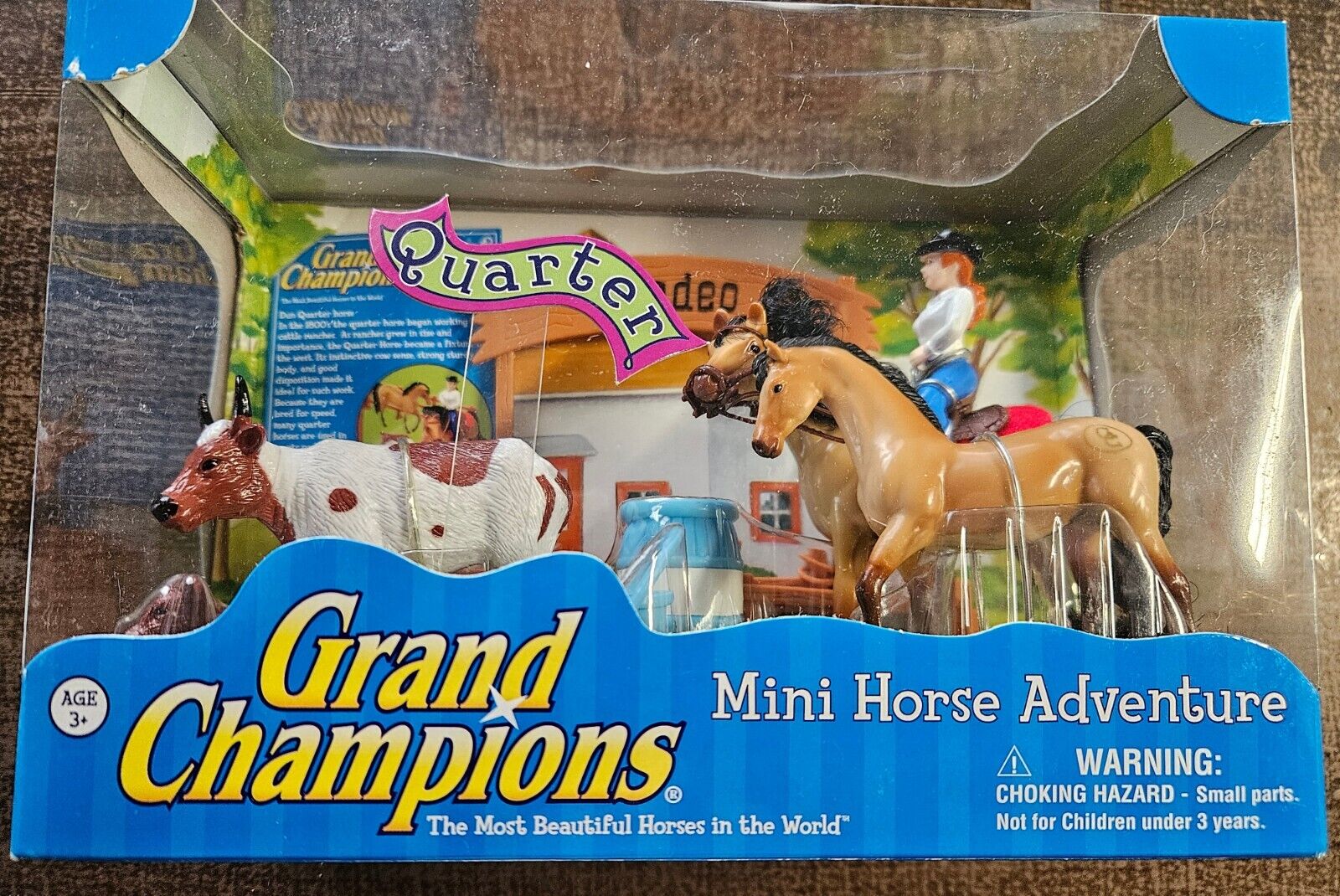 Grand Champions Mini Horse Adventure Rodeo Empire Toys NIB