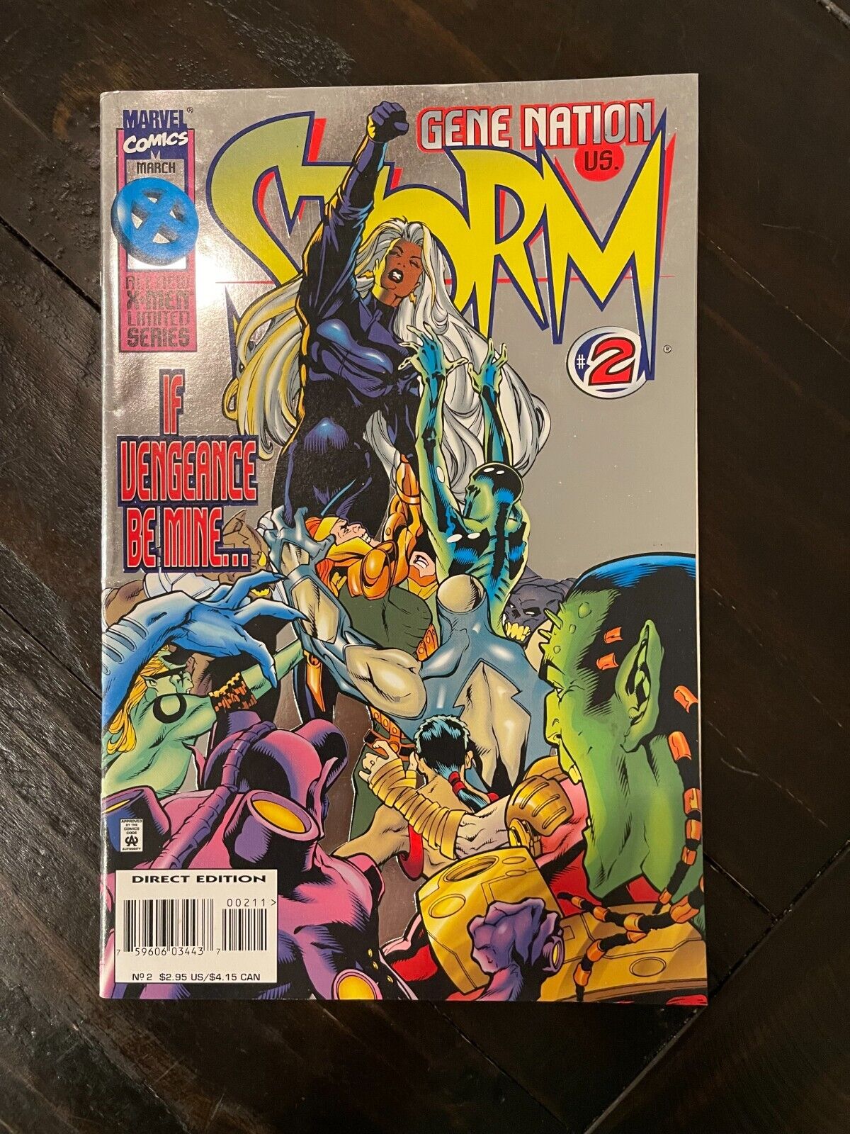 STORM  Marvel Comics Vol. 1 No. 2 March 1996, 1st Solo Series