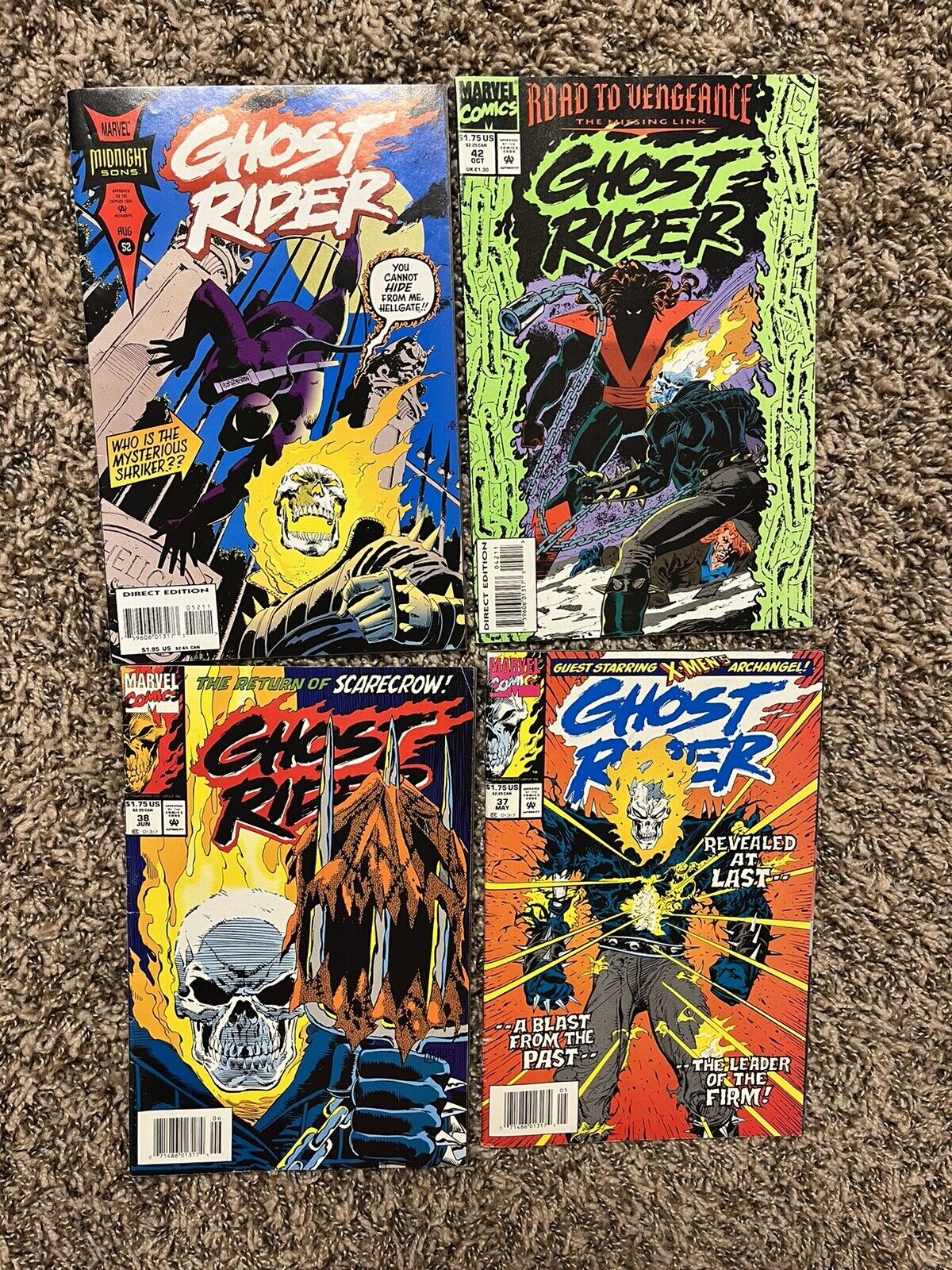 Ghost Rider Comic Lot - 4 Books