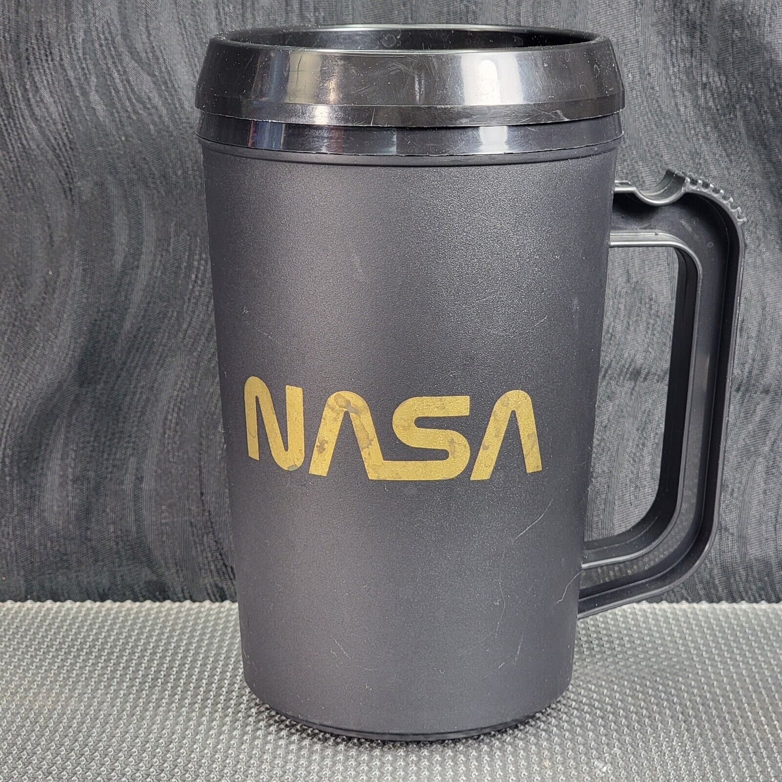 Vintage NASA Coffee Cup with Lid Made In USA 