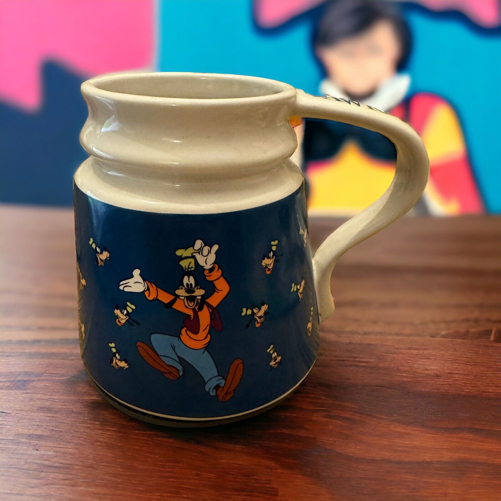 Disney Goofy Disney Store Exclusive Coffee Mug  Gawrsh 28oz Ceramic Thailand