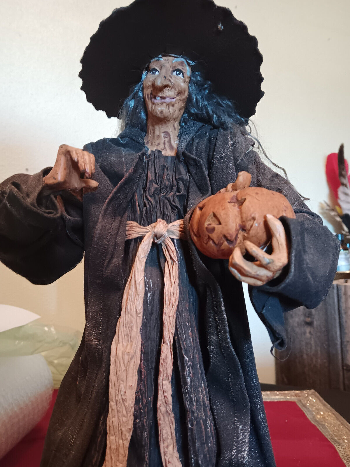 Meet Stella The Witch...She\'s Full of Mischief and Picking Pumpkins Now.....