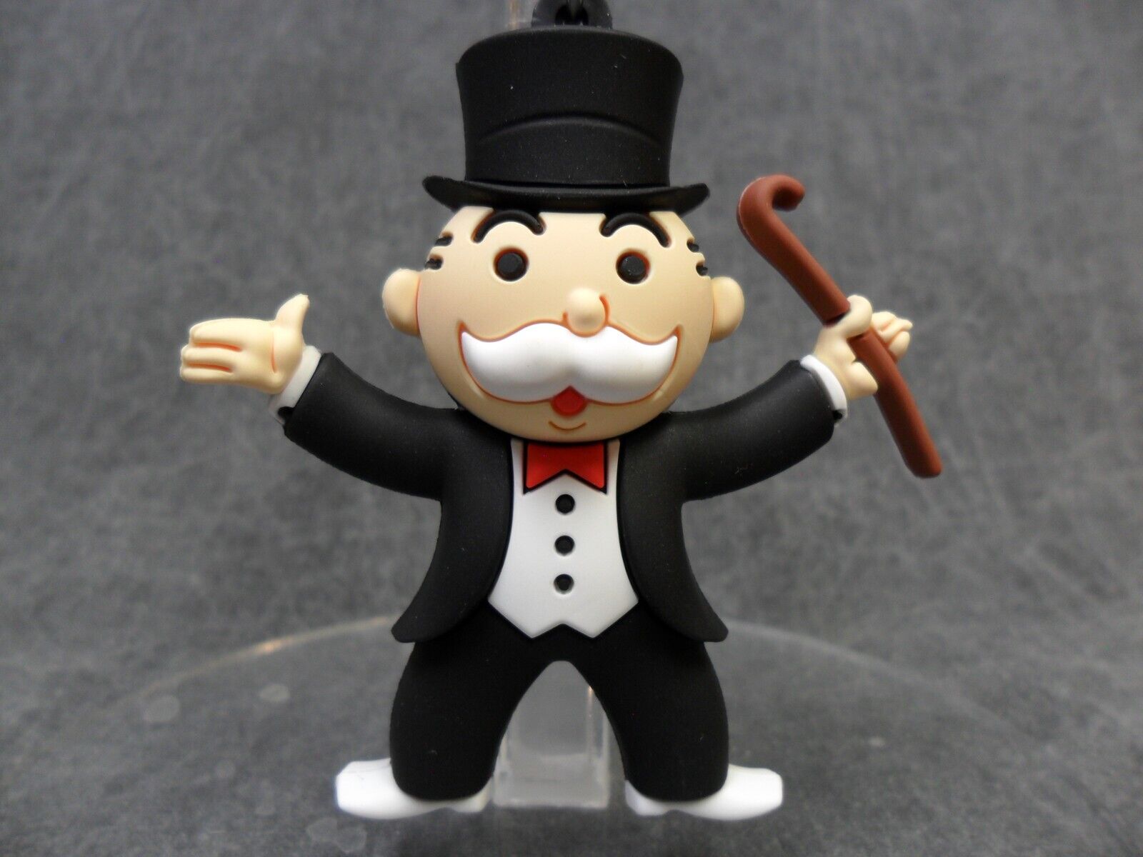Hasbro Brands NEW * Mr. Monopoly Clip * Blind Bag Opened Keychain