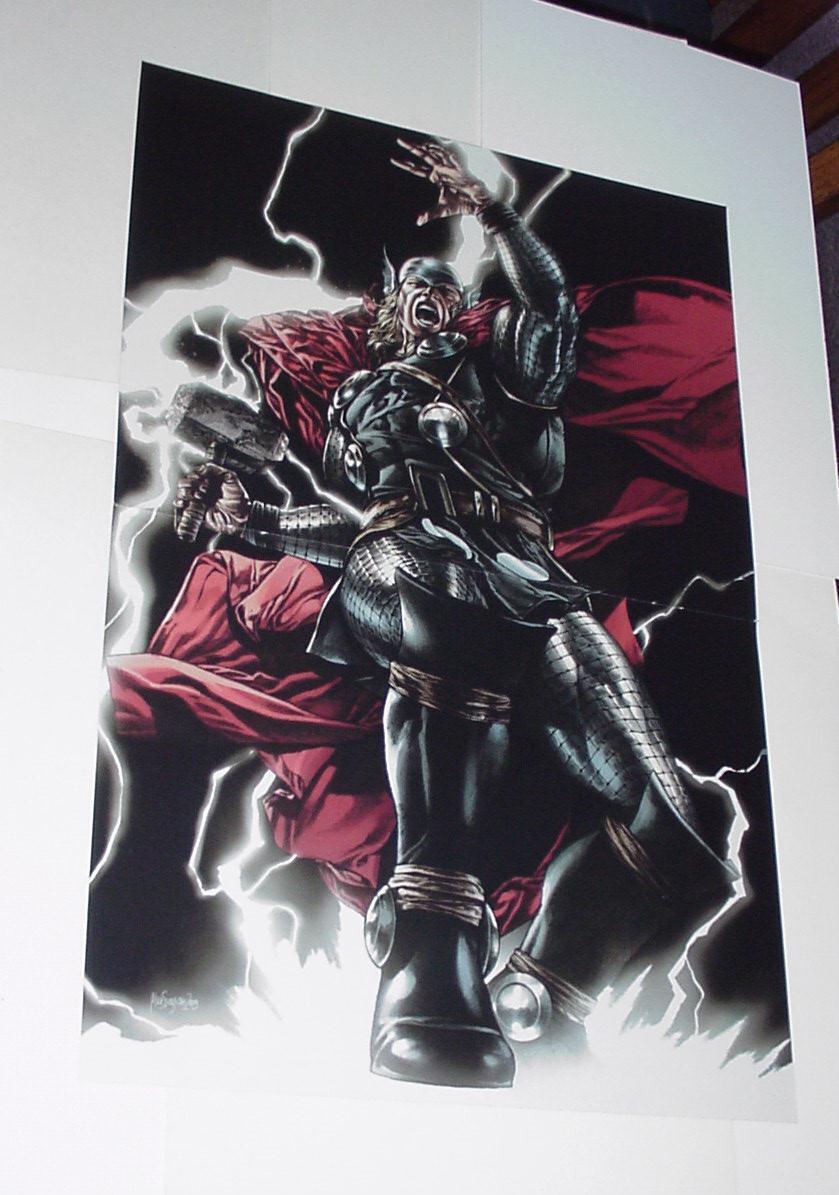 Thor Poster #33 Power of the God of Thunder Mico Suayan
