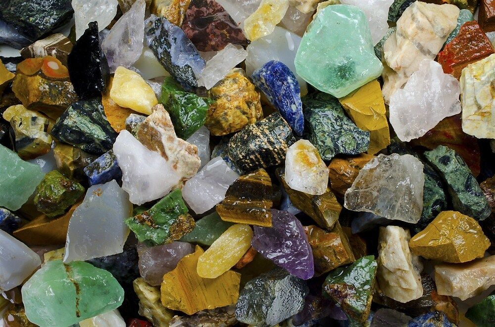 Ultimate Extraordinary Stone Mix - 3 Pounds of Rough Stones